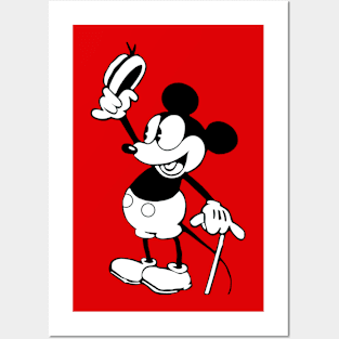 Steamboat Willie. Valentine Couple - 2 Posters and Art